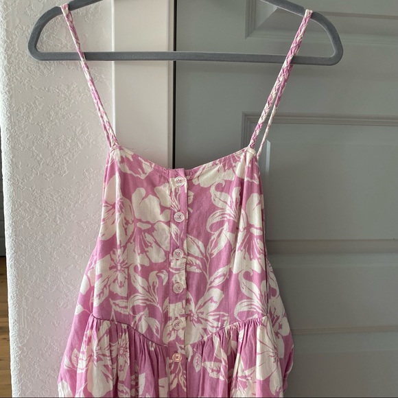NWT Free People Perfect Sundress Tropical Floral Dress - Picture 4 of 7